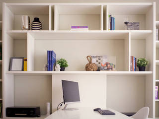 Home office, 411 - Design e Arquitectura de Interiores 411 - Design e Arquitectura de Interiores Modern study/office