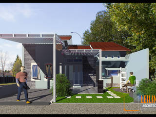 Minimalist House, CV Leilinor Architect CV Leilinor Architect 미니멀리스트 주택