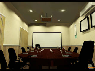 Meeting Room Renovation, CV Leilinor Architect CV Leilinor Architect Industrial style study/office
