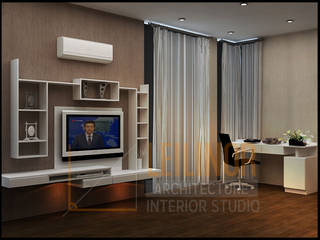 Modern Residential, CV Leilinor Architect CV Leilinor Architect Modern living room