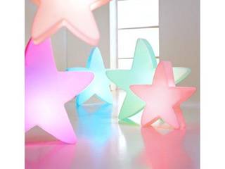 Lumenio LED Stern Mi-Ami.de Moderne Wohnzimmer Kunststoff Weiß Stern,Weihnachten,Dekoration,himmlisch,Garten,Zuhause,Kinder,Beleuchtung