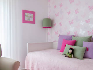 QUARTO DE CRIANÇA - ALTA DE LISBOA, maria inês home style maria inês home style Mediterranean style nursery/kids room