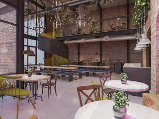 Cafe Sudestada, nakula arsitek studio nakula arsitek studio Commercial spaces
