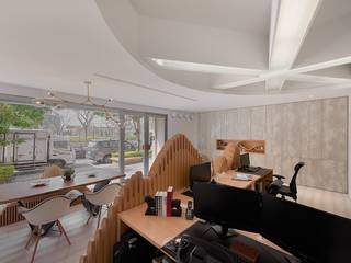 層層室內設計辦公室, 層層室內裝修設計有限公司 層層室內裝修設計有限公司 Escritórios modernos