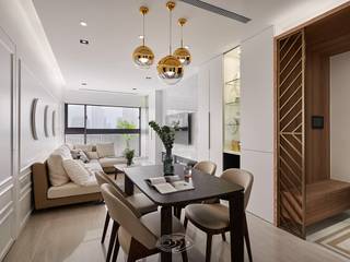 純淨質感宅, 層層室內裝修設計有限公司 層層室內裝修設計有限公司 Modern Living Room