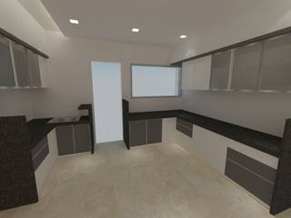 Residential Project, YATIKA INTERIORS YATIKA INTERIORS Kitchen units