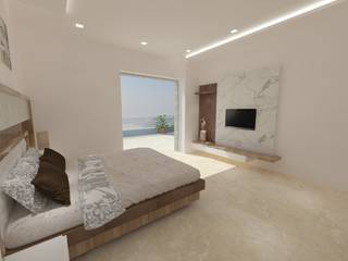 Residential Project, YATIKA INTERIORS YATIKA INTERIORS Moderne slaapkamers