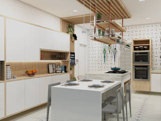 Cozinha | Residencia A+M , Confi Arquitetos Confi Arquitetos Modern kitchen