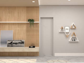 Quarto do Casal | Residência A+M, Confi Arquitetos Confi Arquitetos Modern style bedroom