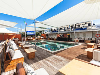 KE: l’eleganza e la versatilità di KHEOPE per il Twiga Beach Club, KE Outdoor Design KE Outdoor Design Commercial spaces