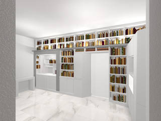 Un mobile per ambiente, Daniele Arcomano Daniele Arcomano Modern Living Room White