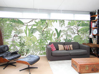 Papier peint Jungle Tropical BALI, Ohmywall Ohmywall Murs & SolsPapier peint