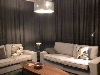 Apartamento Santarém, Rita Salgueiro Rita Salgueiro Minimalistyczny salon