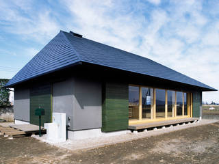 農家のはなれ, meenaxy design一級建築士事務所 meenaxy design一級建築士事務所 Chalets & maisons en bois Bois Effet bois