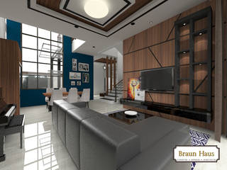 Urban House, Braun Haus Braun Haus Modern living room