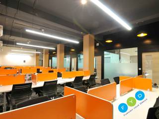 Let's Work - Coworking Space in Noida, FYD Interiors Pvt. Ltd FYD Interiors Pvt. Ltd Commercial spaces