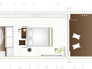 Projetos hoteis- Estudo interior, Nuno Ladeiro, Arquitetura e Design Nuno Ladeiro, Arquitetura e Design