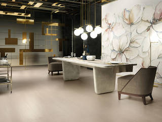 PAVIMENTO IN GRES PORCELLENATO KERLITE BEIGE PAINT BACKSTAGE 20x150x0.55, Italgres Outlet Italgres Outlet Walls سرامک