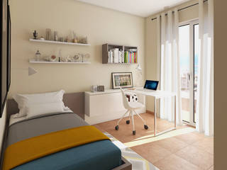 Dormitorio adolescente en unos clics, Glancing EYE - Modelado y diseño 3D Glancing EYE - Modelado y diseño 3D