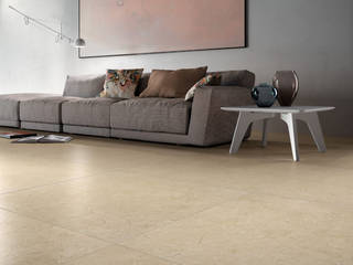 PAVIMENTO IN GRES PORCELLENATO KERLITE MARFIL EXEDRA 100x100x0.35, Italgres Outlet Italgres Outlet Tường & sàn phong cách hiện đại gốm sứ