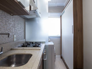 Cozinha - Apartamento Way, INOVA Arquitetura INOVA Arquitetura وحدات مطبخ