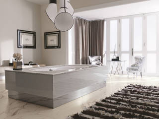 PAVIMENTO IN GRES C.D’ESTE CALACATTA EXEDRA 90x90x1.4, Italgres Outlet Italgres Outlet Paredes e pisos modernos Cerâmica