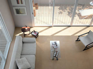 PAVIMENTO IN GRES PORCELLENATO C.D’ESTE CARAMEL BUXY 60x60x1.4, Italgres Outlet Italgres Outlet Paredes y pisos modernos Cerámico