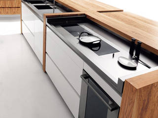 Bancada de cozinha, Eurooo Brasil Eurooo Brasil ครัวสำเร็จรูป ไม้ Wood effect