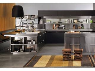 Bancada de cozinha, Eurooo Brasil Eurooo Brasil Muebles de cocinas Cobre/Bronce/Latón