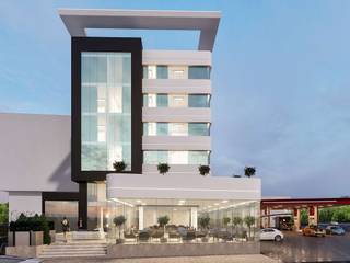 Sava Otel - Aydın, VERO CONCEPT MİMARLIK VERO CONCEPT MİMARLIK Powierzchnie handlowe