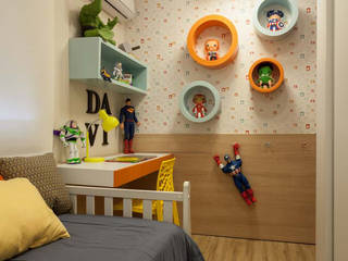 Dormitório Infantil– Novo Higienópolis I, INOVA Arquitetura INOVA Arquitetura Kamar tidur anak laki-laki