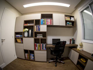 Home Office – Novo Higienópolis II, INOVA Arquitetura INOVA Arquitetura Офіс