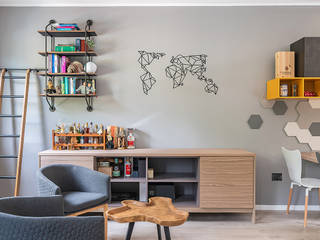 Ristrutturazione appartamento di 200 mq a Udine, S. Paolo, Facile Ristrutturare Facile Ristrutturare Living room