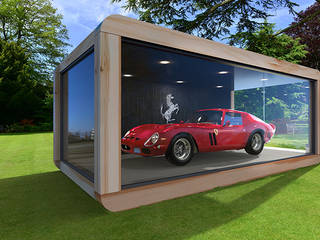 CAR CUBE, CUBE Homes CUBE Homes Commercial spaces لکڑی