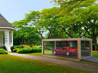CAR CUBE, CUBE Homes CUBE Homes Commercial spaces Wood