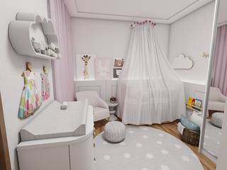 AP LJ, Studio M Arquitetura Studio M Arquitetura クラシックデザインの 子供部屋