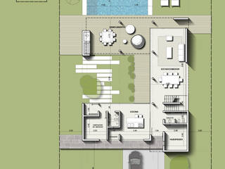 Casa en Club de Campo Mapuche, ARM Arquitectos ARM Arquitectos 일세대용 주택