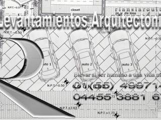 Levantamientos Arquitectónicos de casa habitación en todo el estado de México y D.F., RIANSLARQUITECTOS RIANSLARQUITECTOS