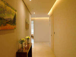 광장동 유진스웰 50py, Design Daroom 디자인다룸 Design Daroom 디자인다룸 Classic style corridor, hallway and stairs