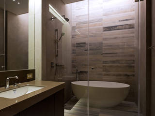 Casa 584_Wirye, Design Tomorrow INC. Design Tomorrow INC. Modern bathroom