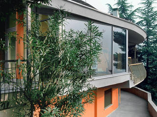 Serramenti in Acciaio Inox a Torino, FG FALSONE FG FALSONE Modern windows & doors Iron/Steel Multicolored