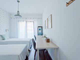 QUARTO - PARQUE DAS NAÇÕES, maria inês home style maria inês home style Scandinavian style bedroom