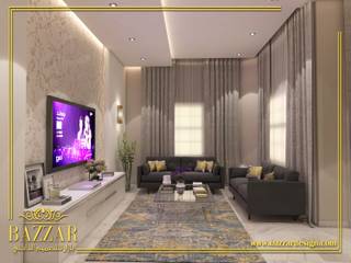 غرفة معيشه, Bazzar Design Bazzar Design غرفة المعيشة