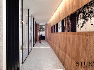 Corporativo Ciosa, Stuen Arquitectos Stuen Arquitectos Modern study/office Wood Wood effect