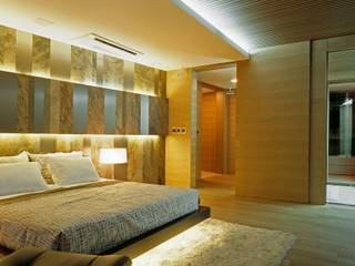 Aratrium_Haeundae, Design Tomorrow INC. Design Tomorrow INC. オリジナルスタイルの 寝室