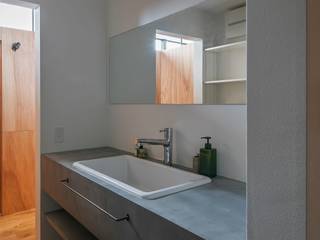 noji house, ALTS DESIGN OFFICE ALTS DESIGN OFFICE Rustic style bathrooms