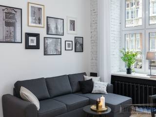 Przytulna kamienica w samym sercu Gdańskiej starówki, studiolighthouse.pl - fotografia wnętrz studiolighthouse.pl - fotografia wnętrz Living room