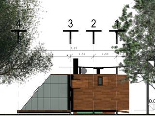Refugio temporal bioclimático , Taller de Arquitectura Bioclimática +3d Taller de Arquitectura Bioclimática +3d