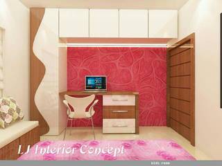 Happy Home - Vadodara, LJ Interior Concept LJ Interior Concept Modern Çocuk Odası