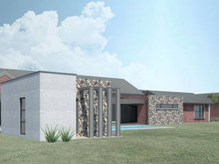 House De Souza, A4AC Architects A4AC Architects Detached home Bricks